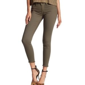 PISTOLA | Raw Hem Mid-Rise Skinny Jeans